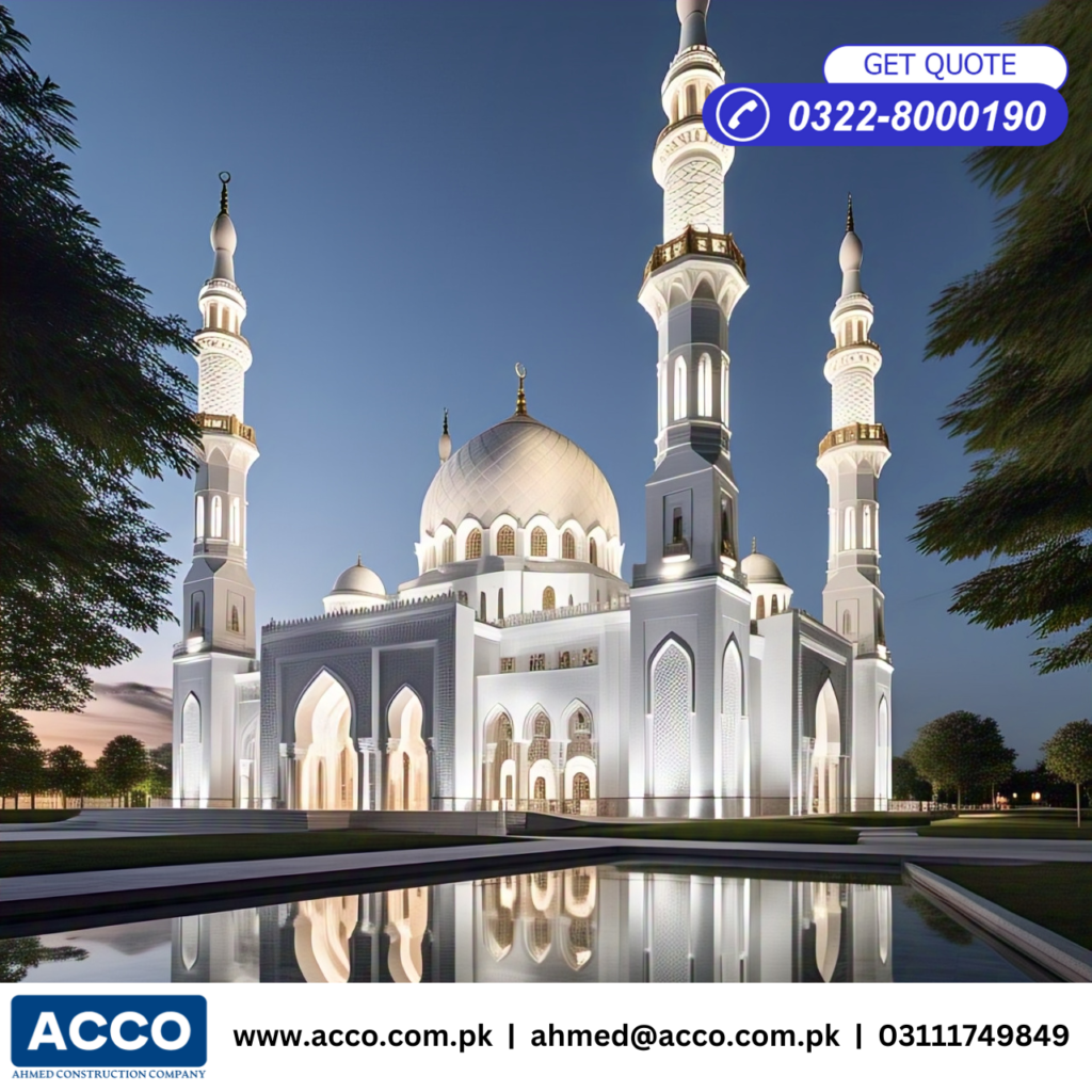 ACCO Mosque Architecture and Construction in Pakistan – A Comprehensive Guide