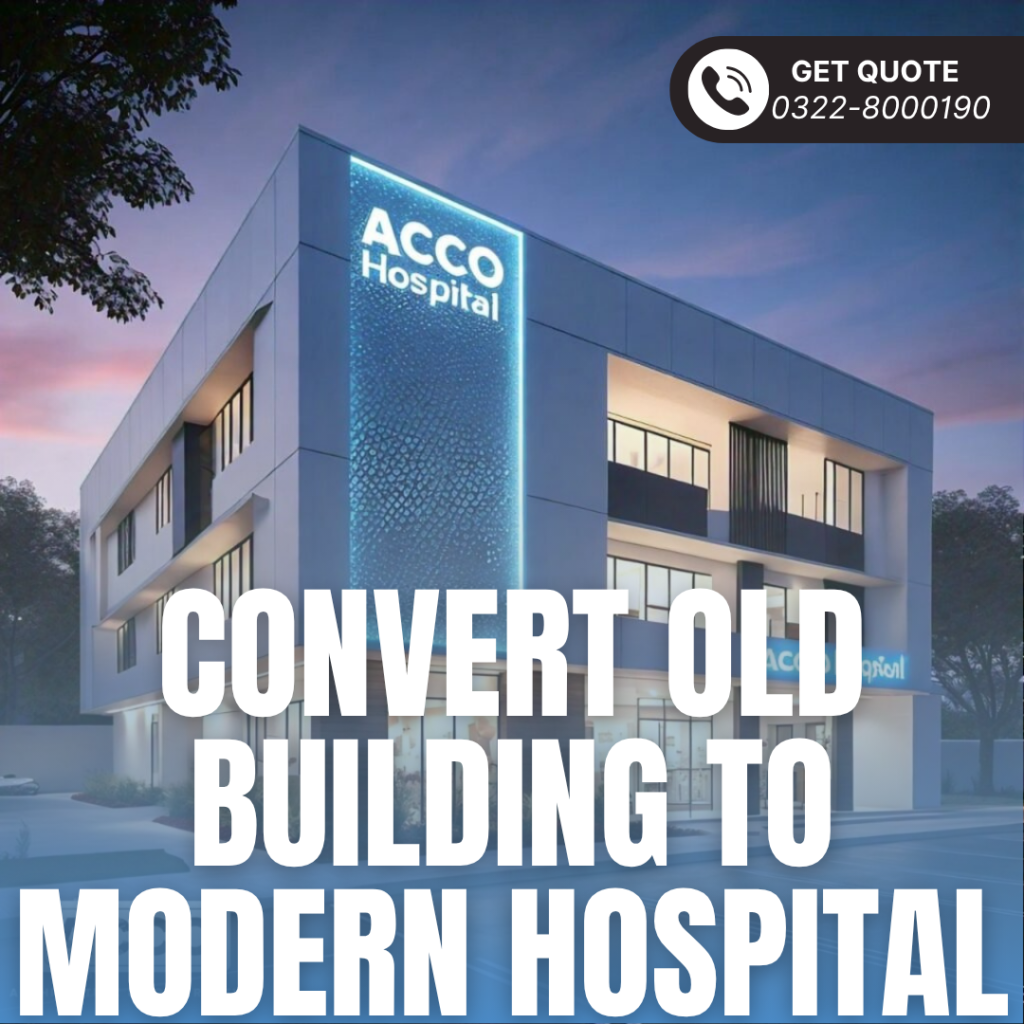 Hospital Design Standards Pakistan – A Guide by ACCO Construction In Pakistan’s growing healthcare sector, designing a hospital isn’t just about creating a structure—it’s about meeting the critical hospital design standards that ensure patient safety, functional efficiency, and regulatory compliance. At ACCO Construction, we specialize in delivering modern healthcare facilities that strictly follow both local and international hospital design standards in Pakistan. 📐 What Are Hospital Design Standards in Pakistan? Hospital design standards refer to the guidelines and technical specifications that govern the planning, layout, construction, and operation of healthcare facilities. These standards ensure: Optimal patient care and safety Efficient staff workflow Hygiene and infection control Proper space utilization Compliance with local and global healthcare regulations In Pakistan, these standards are increasingly influenced by a blend of international guidelines (like WHO, ASHRAE, NFPA, HTM) and local regulatory frameworks issued by: Pakistan Engineering Council (PEC) Ministry of National Health Services Regulations Pakistan Council of Architects and Town Planners (PCATP) Punjab Healthcare Commission Provincial Building Control Authorities 🧩 Key Elements of Hospital Design Standards in Pakistan At ACCO, our hospital design and construction services fully align with these standards, covering: 1. Functional Zoning & Departmental Layout Clear separation of outpatient, inpatient, surgical, and emergency zones Logical patient flow: registration → diagnosis → treatment → recovery Restricted zones for sterile departments (e.g., OT, ICU) 2. Infection Control & Ventilation Positive and negative pressure rooms HVAC systems in Pakistan designed for filtration and air change rates Washable, non-porous wall and floor materials 3. Fire Safety & Egress Fire detection and suppression systems as per NFPA 101 Emergency exit signage and fire-proof stairwells Fire-resistant building materials 4. Medical Utility Integration Centralized medical gas pipeline systems in Pakistan (oxygen, vacuum, etc.) Backup power via UPS/generators for ICUs, OTs Data cabling and telemedicine systems 5. Accessibility & Inclusivity Disabled-friendly ramps and lifts Signage in Urdu and English Sufficient corridor width and room dimensions 📋 International Standards We Incorporate To meet international best practices, ACCO incorporates: Standard Application HTM (UK) Medical gas, water, HVAC NFPA (US) Fire safety, electrical systems ASHRAE Ventilation, temperature control WHO Guidelines Infection control, space planning JCI Quality and safety for international accreditation 🏗 Projects Designed as Per Hospital Standards – ACCO Portfolio We’ve successfully designed and built hospitals across Pakistan, including: 200-bed multi-specialty hospitals in Lahore Diagnostic centers in Islamabad Modular operation theatres in Karachi Mother & Child Healthcare Units in Multan Each project complies with the relevant hospital design standards Pakistan and receives regulatory approval from local bodies. 💡 Why Choose ACCO for Hospital Design in Pakistan? ✅ Over 20 Years of healthcare infrastructure experience ✅ In-house experts: architects, engineers, and medical planners ✅ End-to-end services: design, construction, medical equipment, MEP works ✅ Compliance with hospital standards for design ✅ Competitive pricing with no compromise on quality 📞 Contact ACCO for Standards-Compliant Hospital Design Let ACCO help you build a hospital that meets global healthcare standards while addressing local needs. From planning to execution, we ensure safety, efficiency, and future-ready healthcare infrastructure. 📍 Office: Office 2, 3rd Floor Bigcity Plaza, Gulberg-III, Lahore 🌐 Website: www.acco.com.pk 📧 Email: info@acco.com.pk 📞 Phone: +92 322 8000190 🔖 Keywords & Tags #hospitaldesignstandards #hospitaldesignstandardsPakistan #hospitalplanningPakistan #hospitalconstructionPakistan #medicalgaspipelinesystemPakistan #HVACsystemPakistan #modularoperationtheatrePakistan #hospitalpakistan #accoconstruction #healthcarearchitecturePakistan
