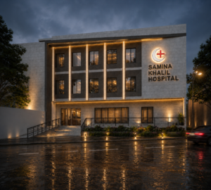 Samina Khaleel Hospital design by ACCO, Daska