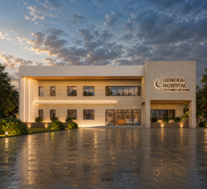 General Hospital design by ACCO, Rahim Yar Khan