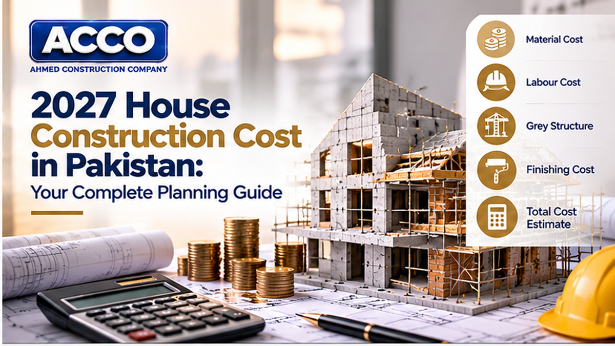House construction package cost estimation in Lahore by ACCO