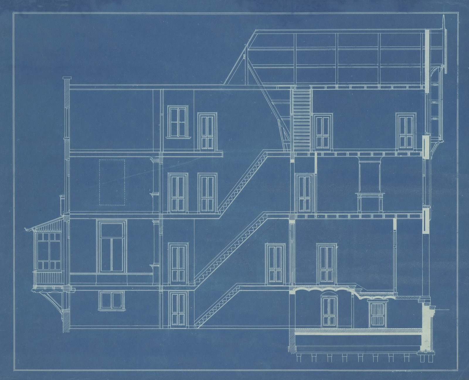 Building space planning drawings and residential building planning